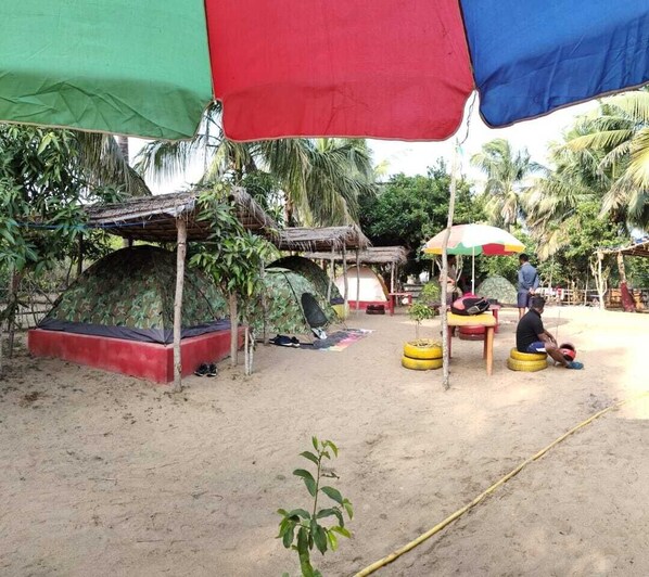 經濟帳棚, 城市景觀 | 花園景