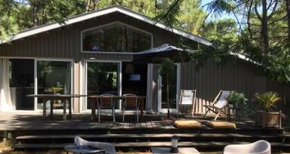 chalet dans centre naturiste EURONAT bord de mer