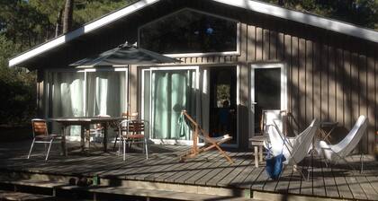 chalet dans centre naturiste EURONAT bord de mer