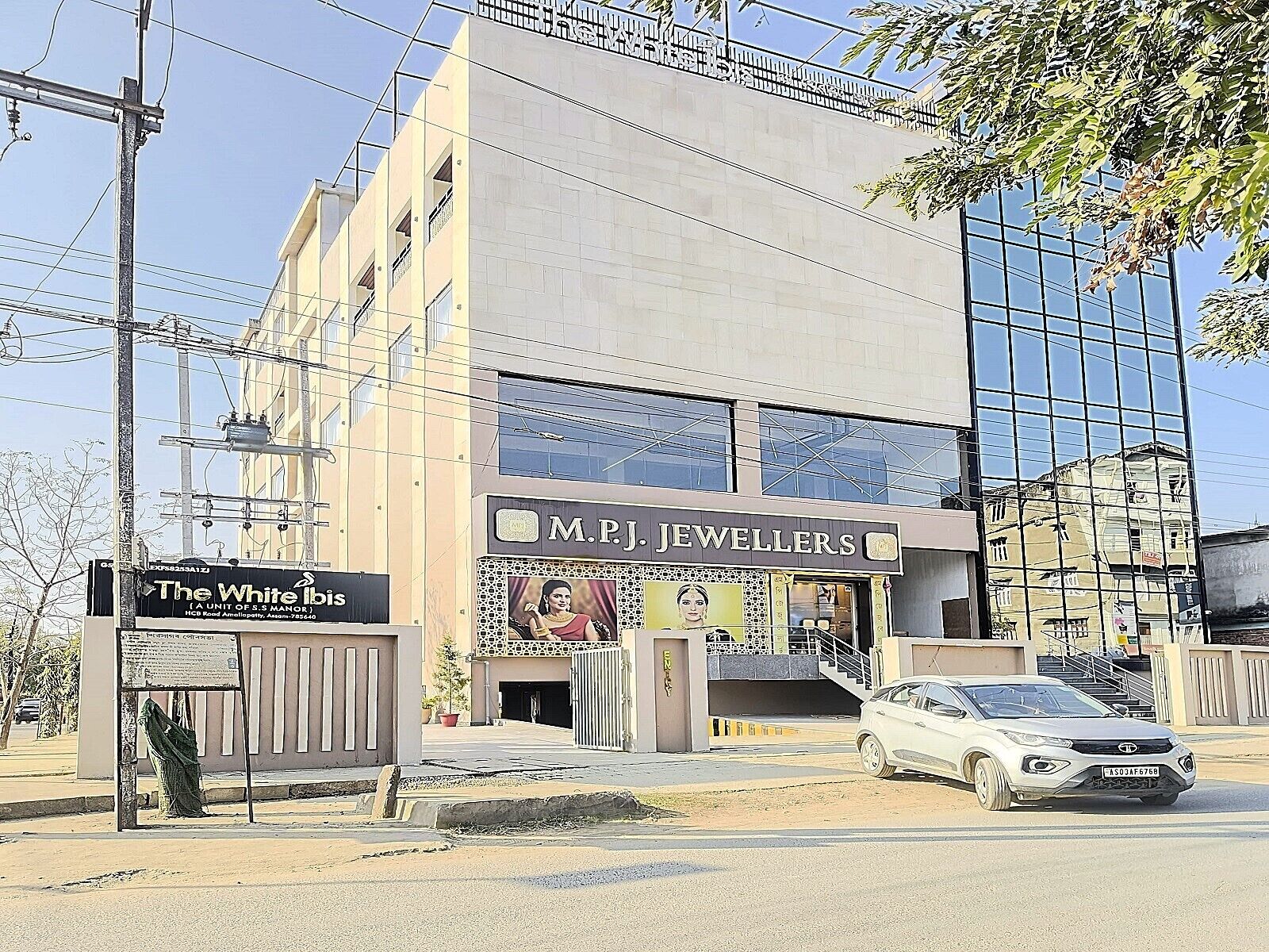 Majoituspaikan julkisivu