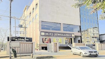 Majoituspaikan julkisivu