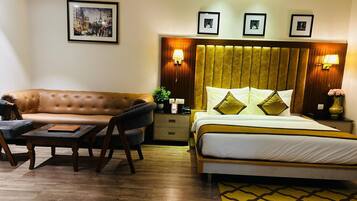 Studio Confort | Draps en coton égyptien, literie de qualité supérieure, minibar