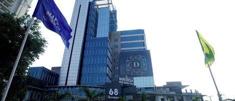 Fassade der Unterkunft