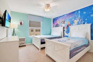 6 bedrooms, iron/ironing board, travel crib, WiFi