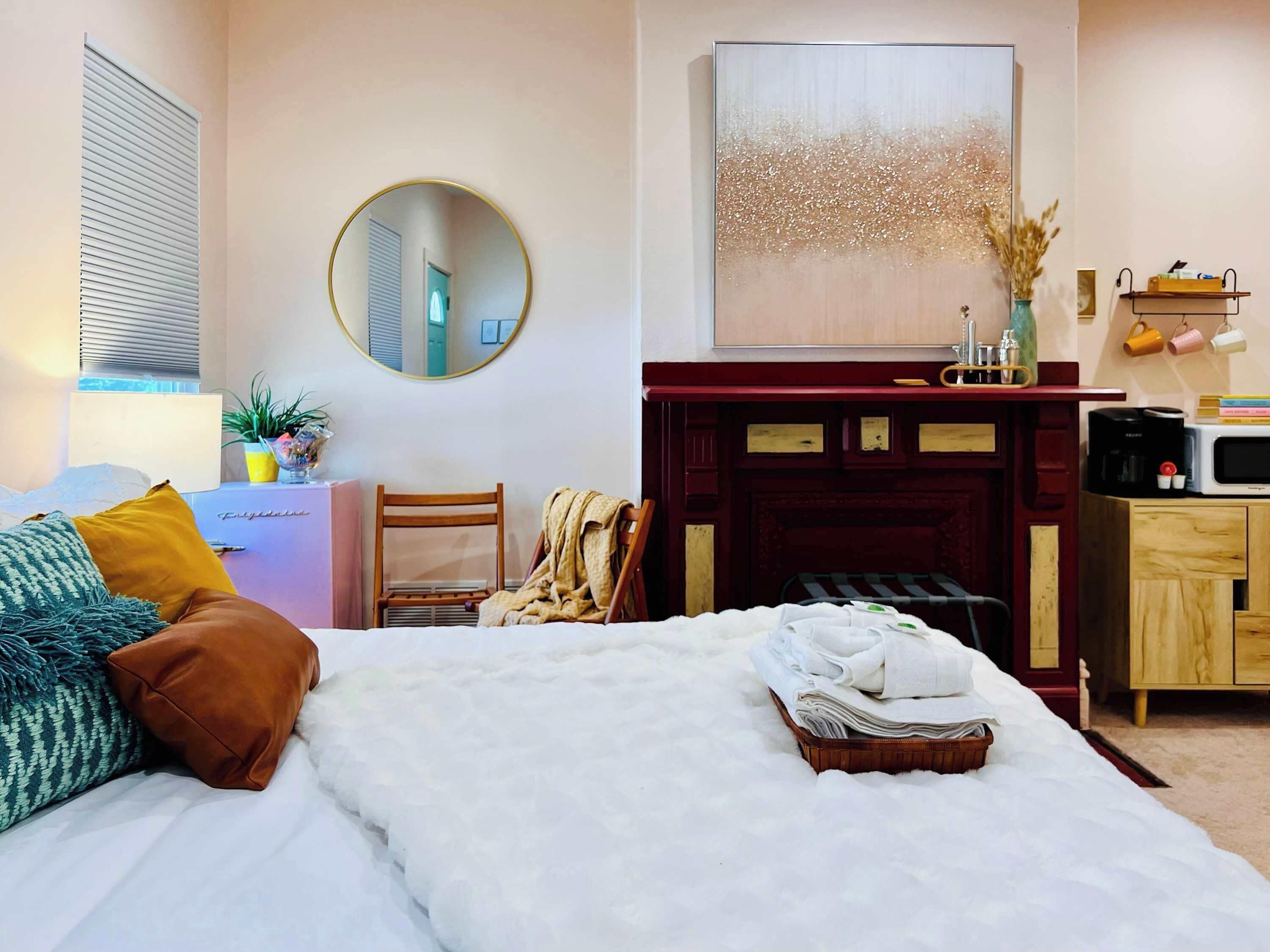 1 bedroom, iron/ironing board, travel cot, WiFi