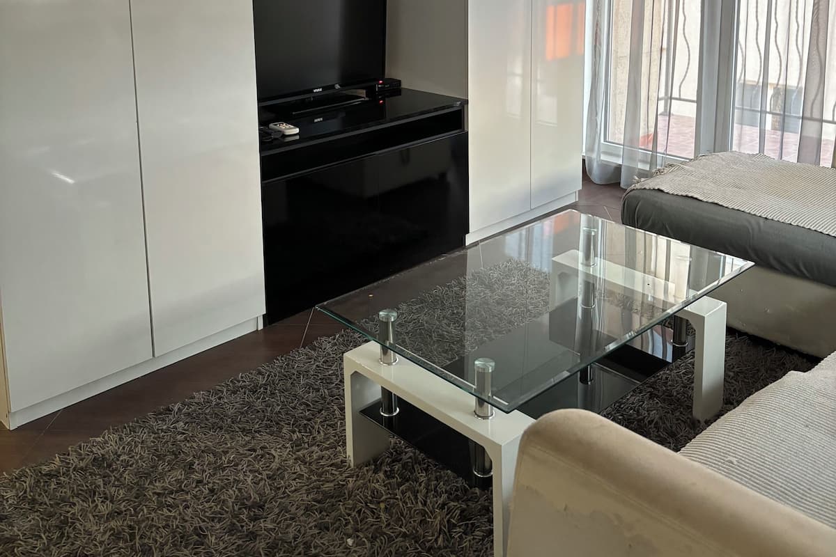 Comfort Apartment, City View | Living area