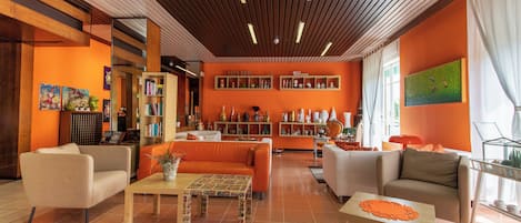 Sitzecke in der Lobby