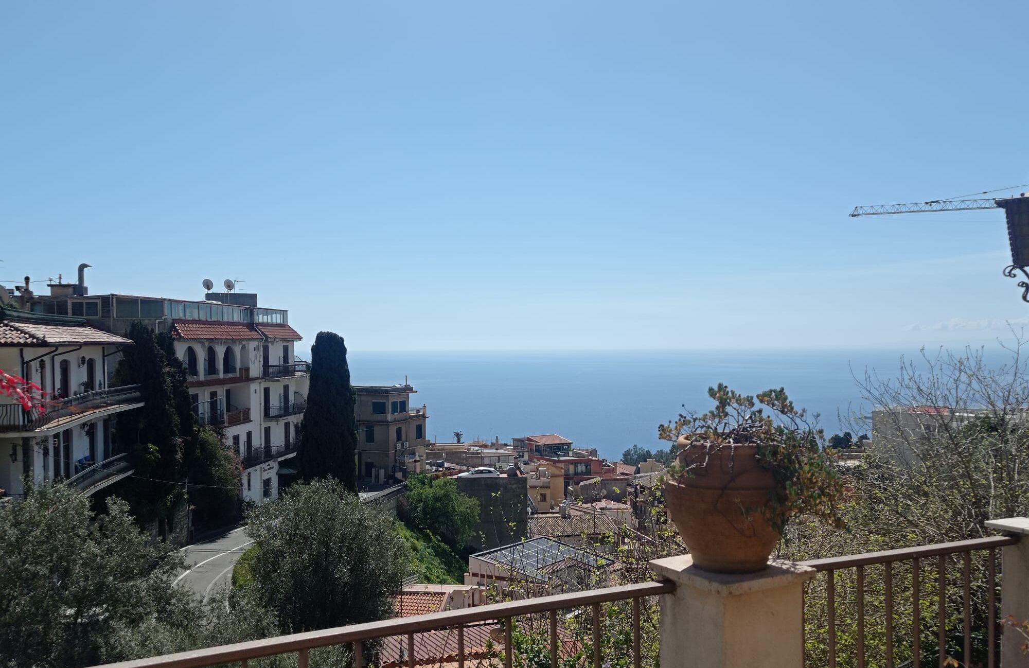 Panoramic Apartment, Sea View | Terrace/patio