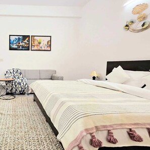 Superior Double Room | Premium bedding, pillowtop beds, soundproofing, free WiFi