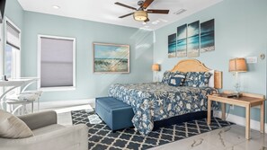 4 多间卧室、熨斗/熨衣板、免费 WiFi、床单