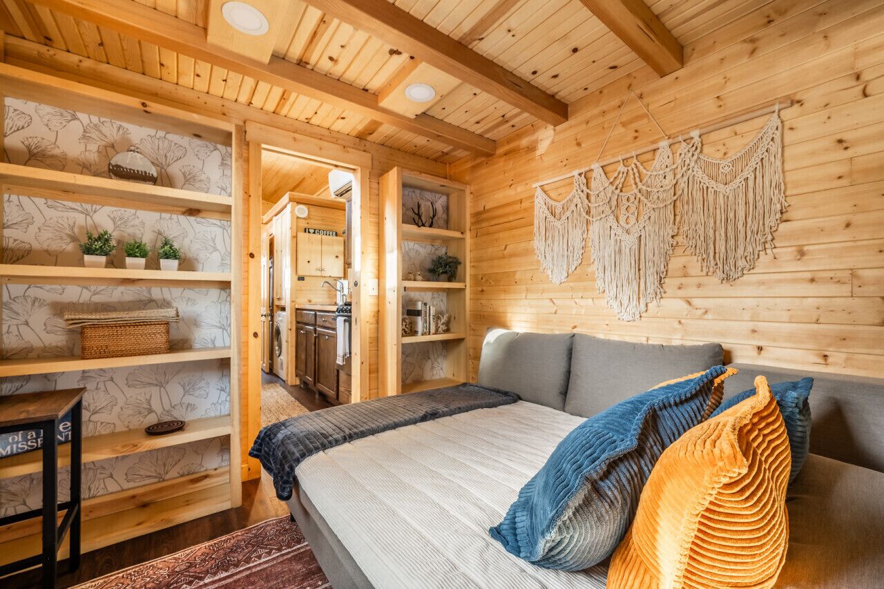 1 bedroom, desk, iron/ironing board, travel crib