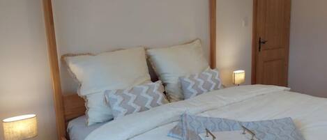 1 bedroom, iron/ironing board, travel crib, free WiFi