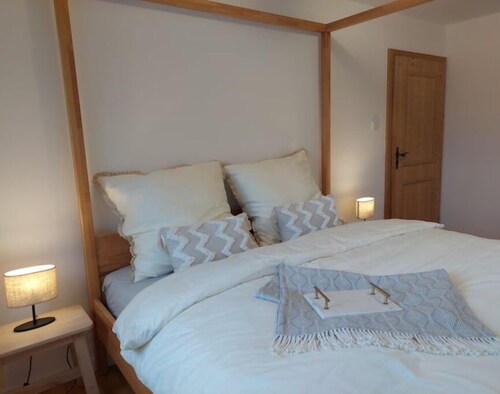 Family-friendly apartment with garden