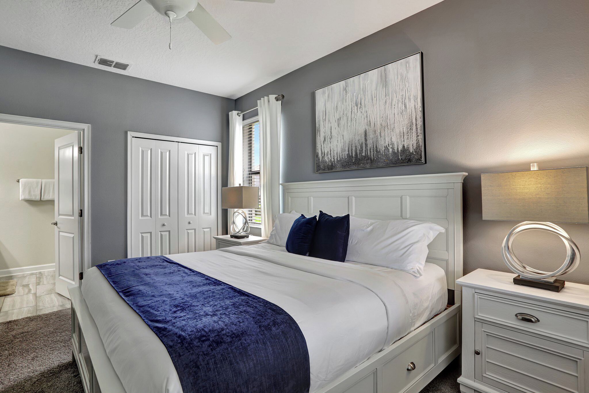 6 bedrooms, iron/ironing board, travel crib, free WiFi