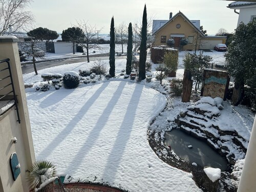 Exklusives Ferienappartement mitten in den Weinrebenfeldern der Südpfalz