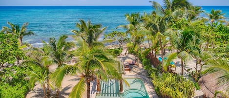 Una piscina climatizada