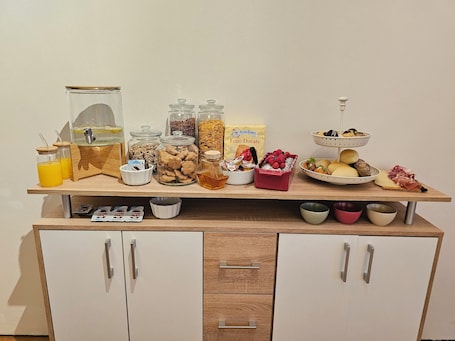 Daily local cuisine breakfast (EUR 12 per person)