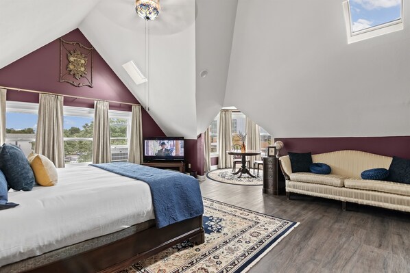 4 chambres, fer et planche à repasser, accès au Wi-Fi (inclus)