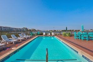 Pool - 🌴Pelican Pointe-Stunning Canal Views w/ Fishing Dock!🌴 (Carolina Beach)