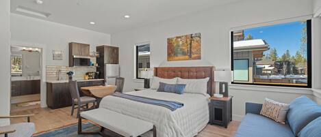 1 bedroom, internet, bed sheets