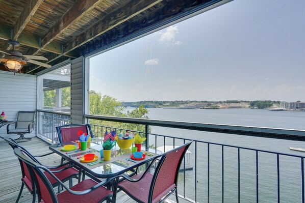 Apartment (2 Bedrooms) | Interior - Lakefront Condo in Osage Beach: Balcony + Views! (Osage Beach)