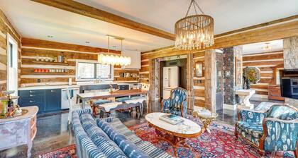 Hot Tub + Fire Pit: Eclectic Ulster County Cabin