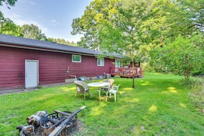 Ferienhaus (4 Bedrooms) | Speisen im Freien