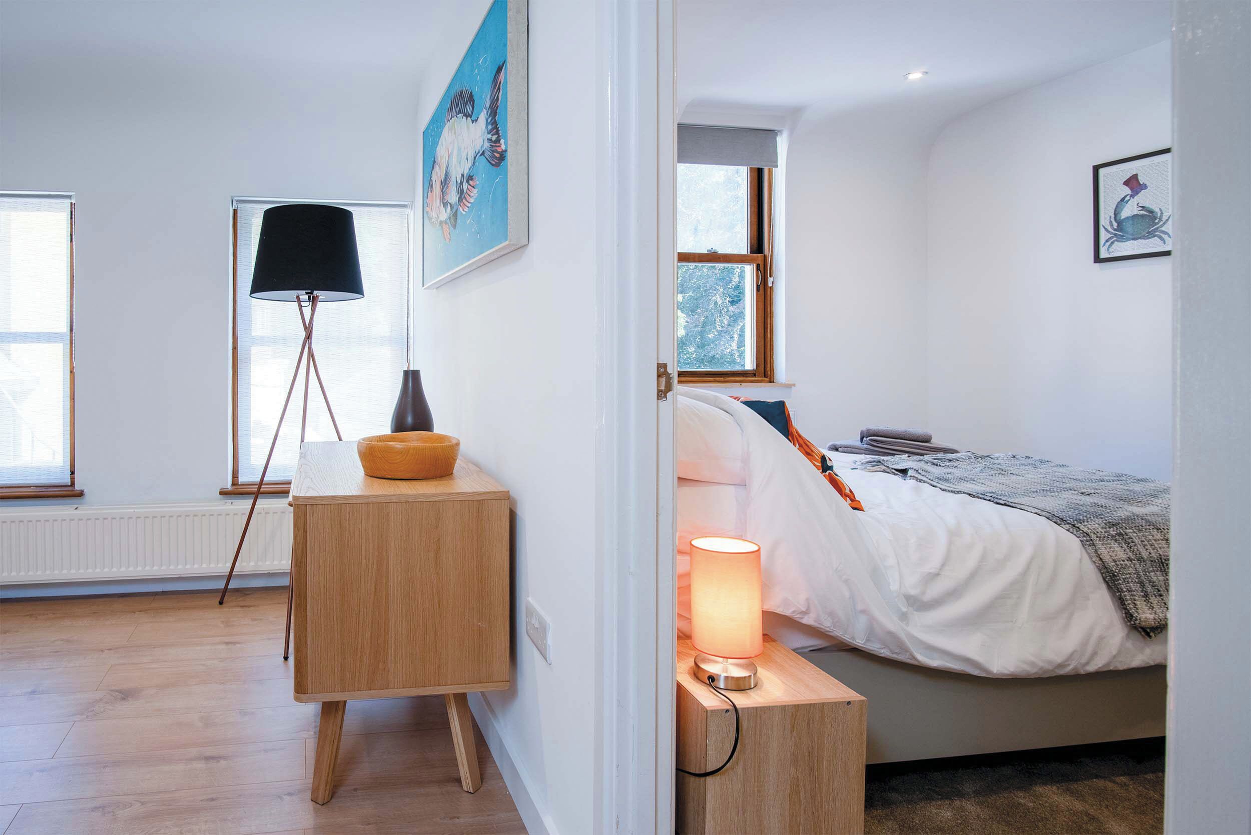 1 slaapkamer, luxe beddengoed, beddengoed