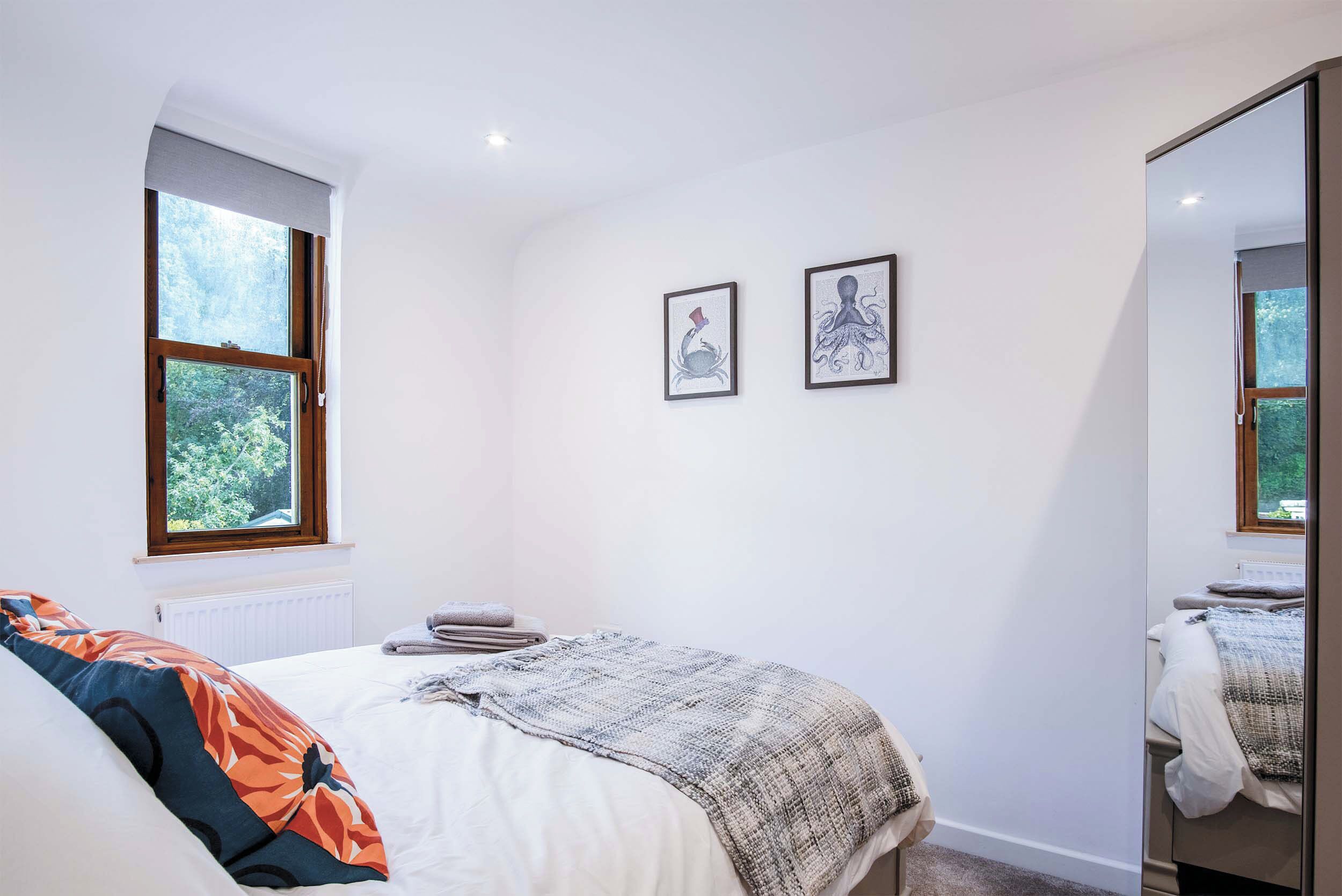 1 chambre, literie de qualité, literie fournie