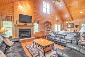 Ferienhaus, 3 Schlafzimmer | Wohnbereich