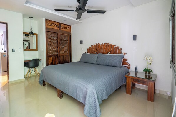 2 chambres, fer et planche à repasser, Wi-Fi, literie fournie