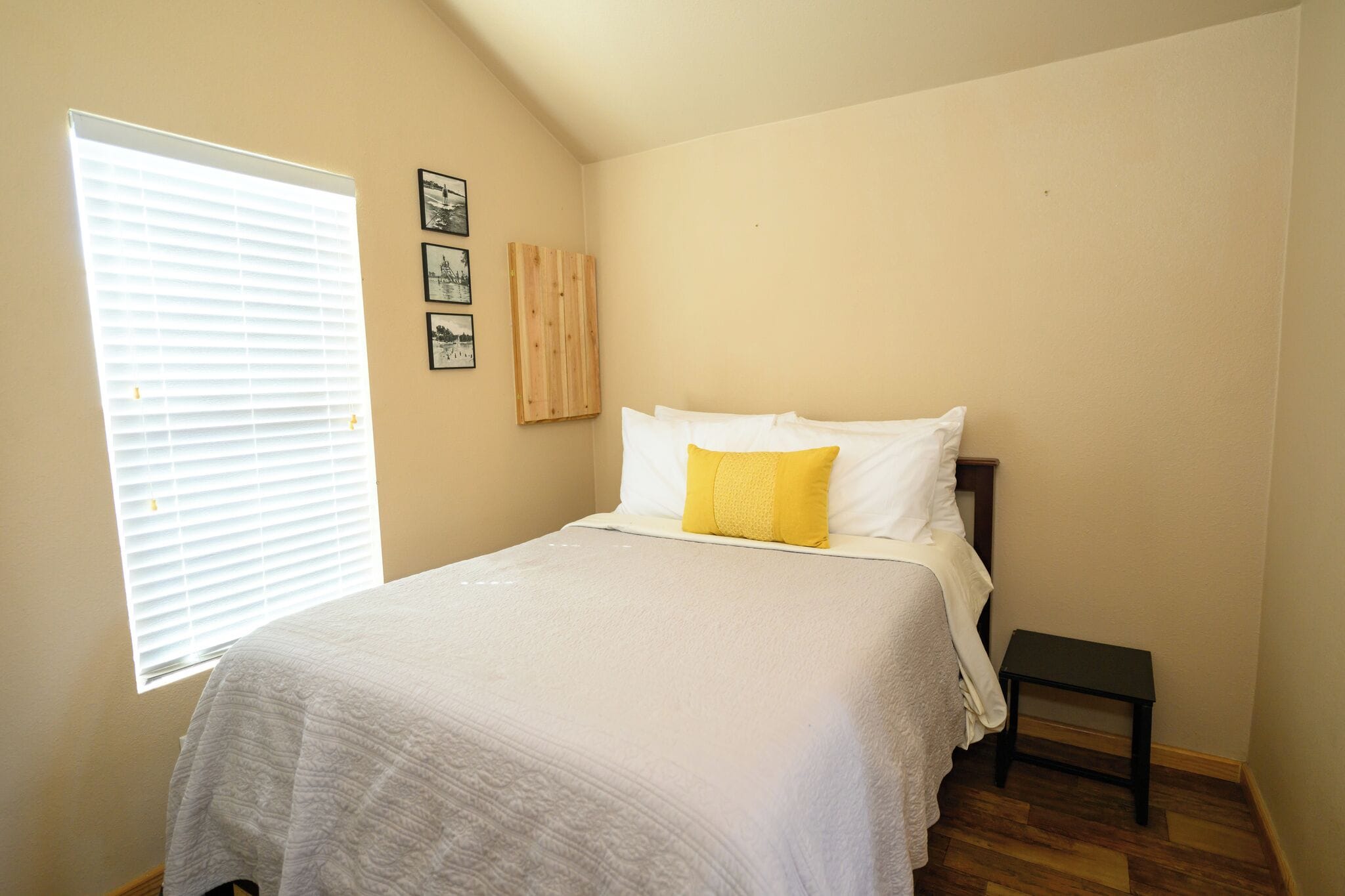 Individually decorated, individually furnished, iron/ironing board