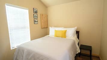 Individually decorated, individually furnished, iron/ironing board