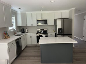 Private kitchen - Charming 3-bedroom house in marvelous Rome near Tennis Courts (Rome)