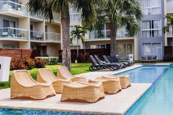 Pool - 402-c Nuevo, 4th floor, large private terrace (Bayahibe)