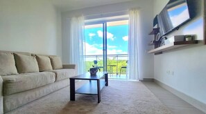 Living area - 402-c Nuevo, 4th floor, large private terrace (Bayahibe)