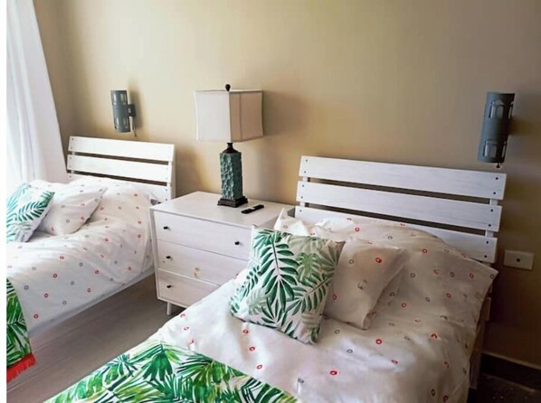 2 habitaciones, wifi y ropa de cama 