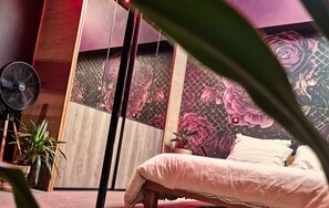 Loft de lujo, patio | 1 dormitorio, cortinas opacas, sistema de insonorización