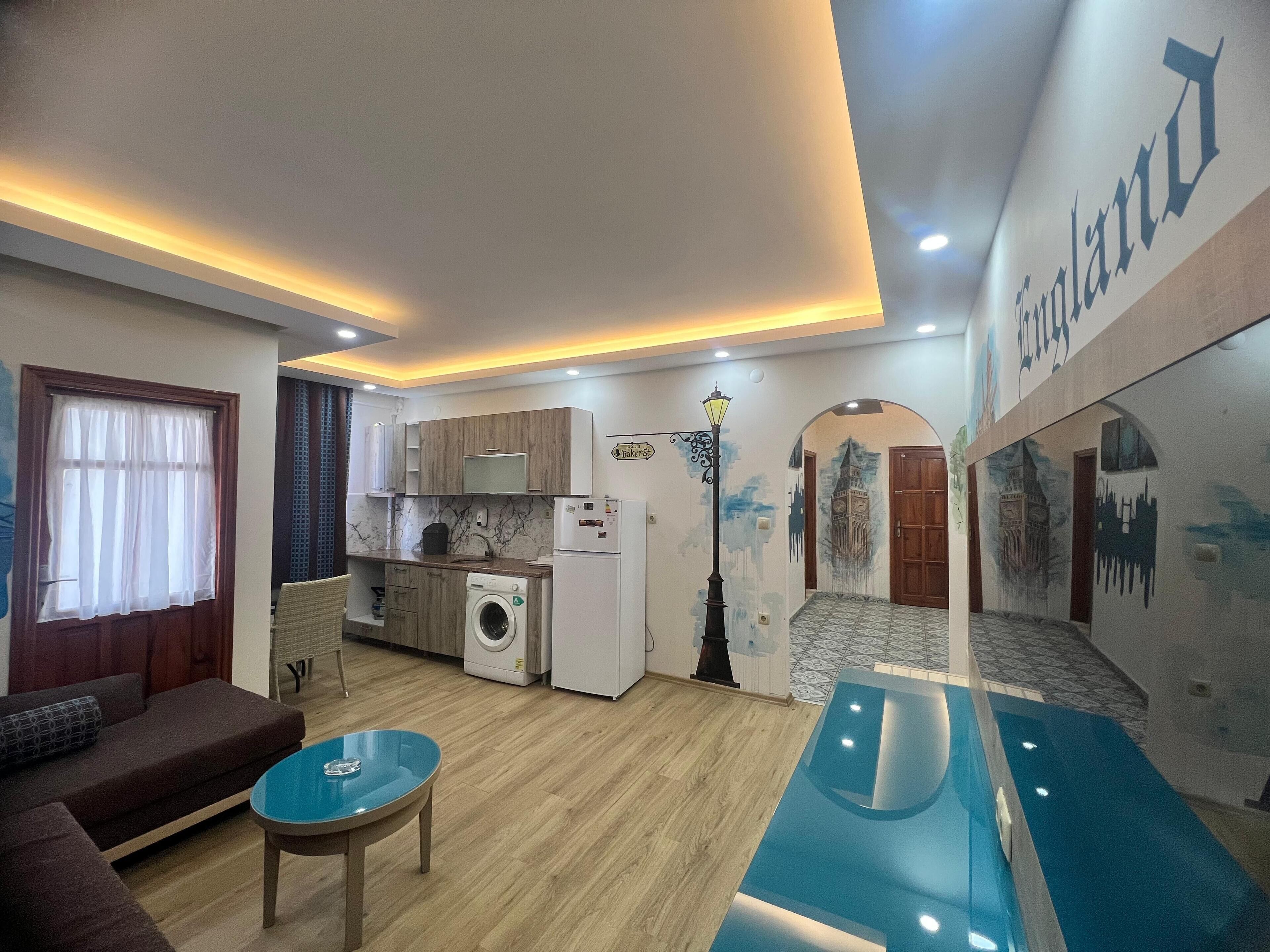 Suite – deluxe, balkong, byutsikt | Wi-fi (inkludert)