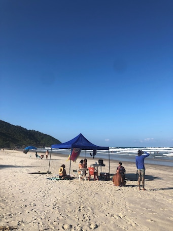 Beach nearby, beach massages, beach yoga, beach volleyball