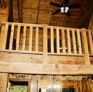 Enjoy a balcony with a ceiling fan and take in the views from the comfort of your own space.