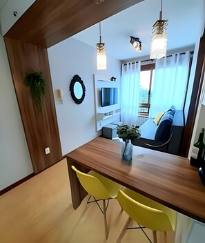 Apartamento básico | Área de estar