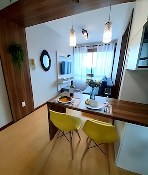 Apartamento básico | Opções para refeição