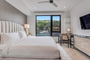 2 soverom, strykejern/-brett, reiseseng for barn og wi-fi