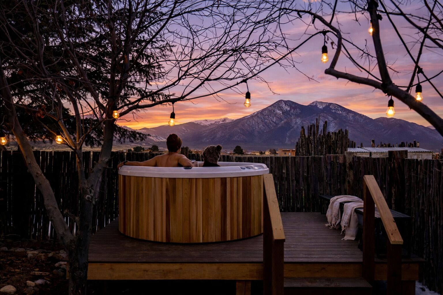 Bain à remous extérieur