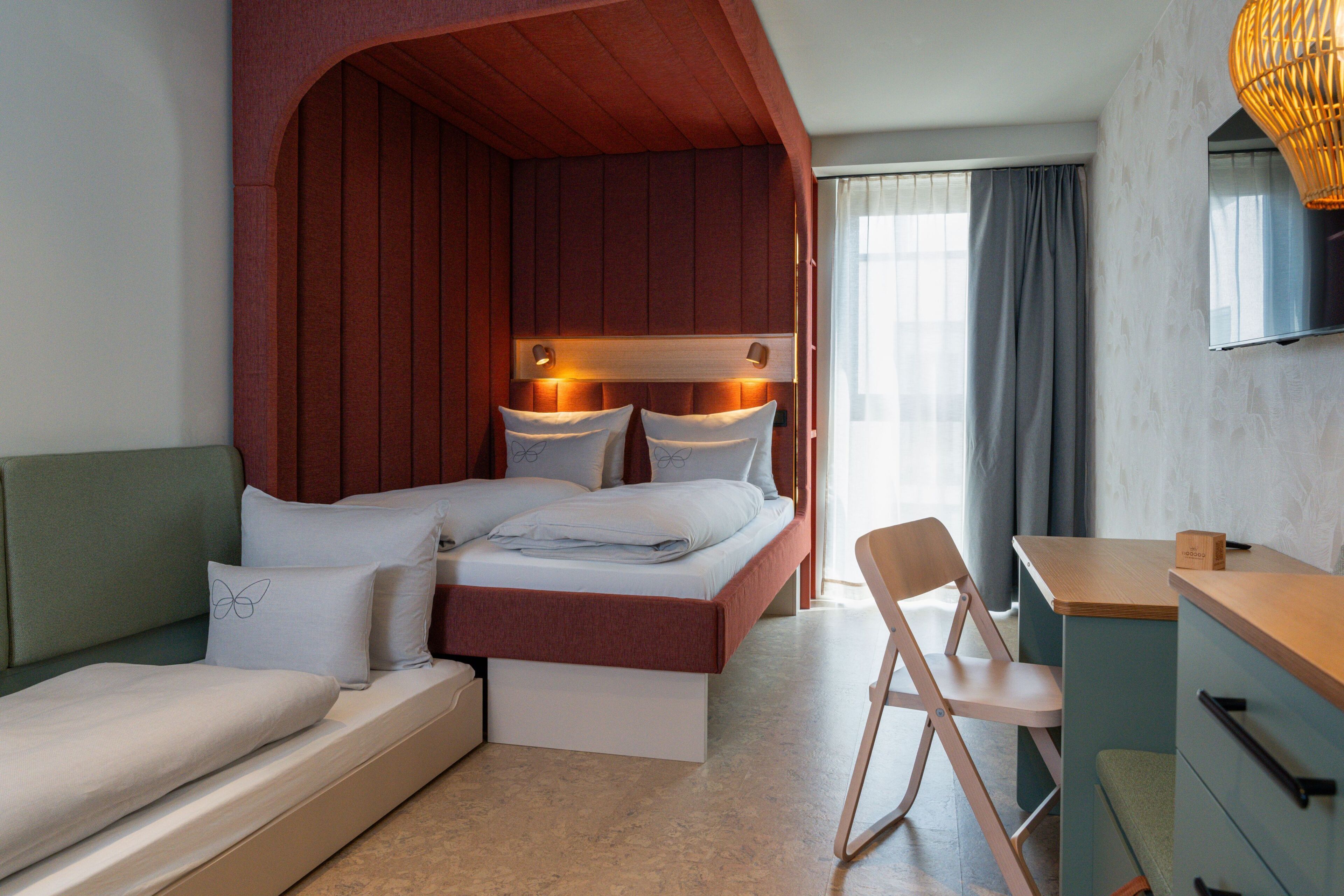 Garden House - with Terrace for 3 people | In-room safe, free WiFi, bed sheets