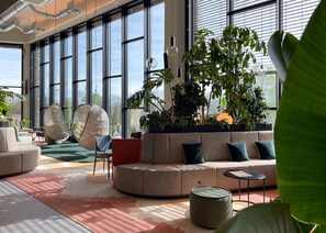 Sala de estar en el lobby