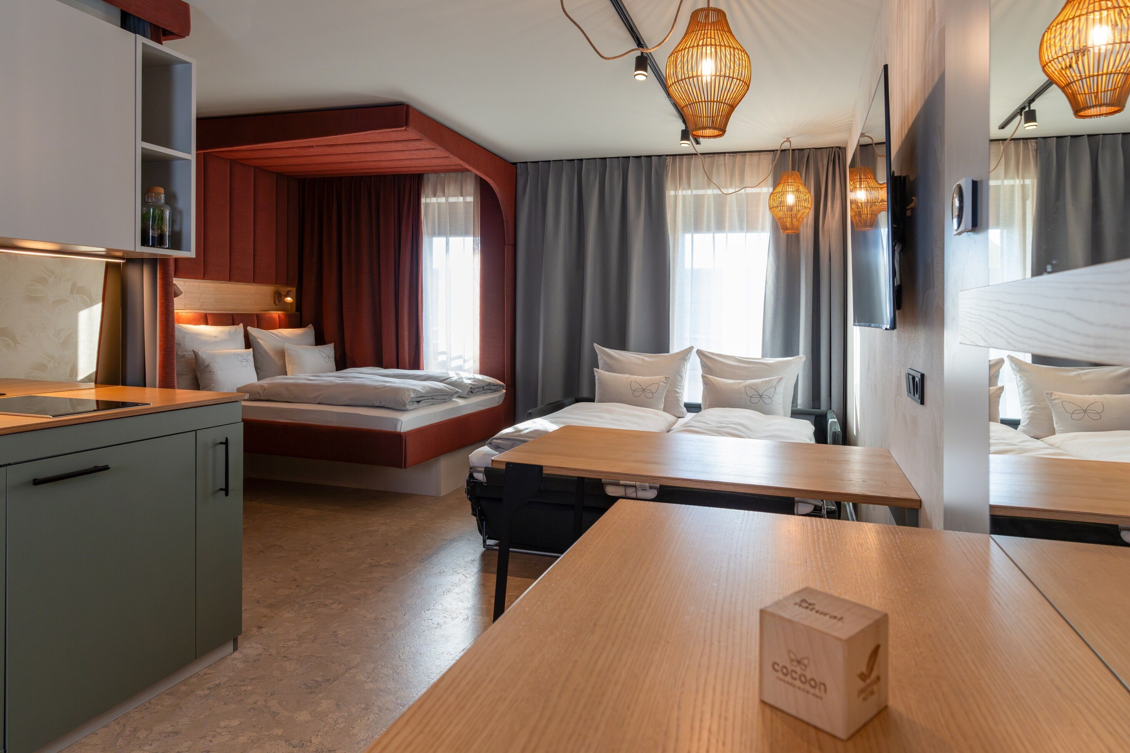 Club House für 6 Personen | Cofres nos quartos, Wi-Fi de cortesia, roupa de cama