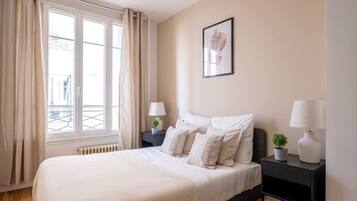 2 chambres, fer et planche Ă repasser, Wi-Fi gratuit, draps fournis
