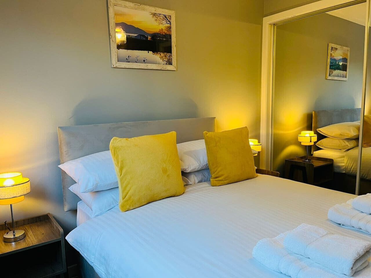 2 chambres, fer et planche à repasser, Wi-Fi, literie fournie